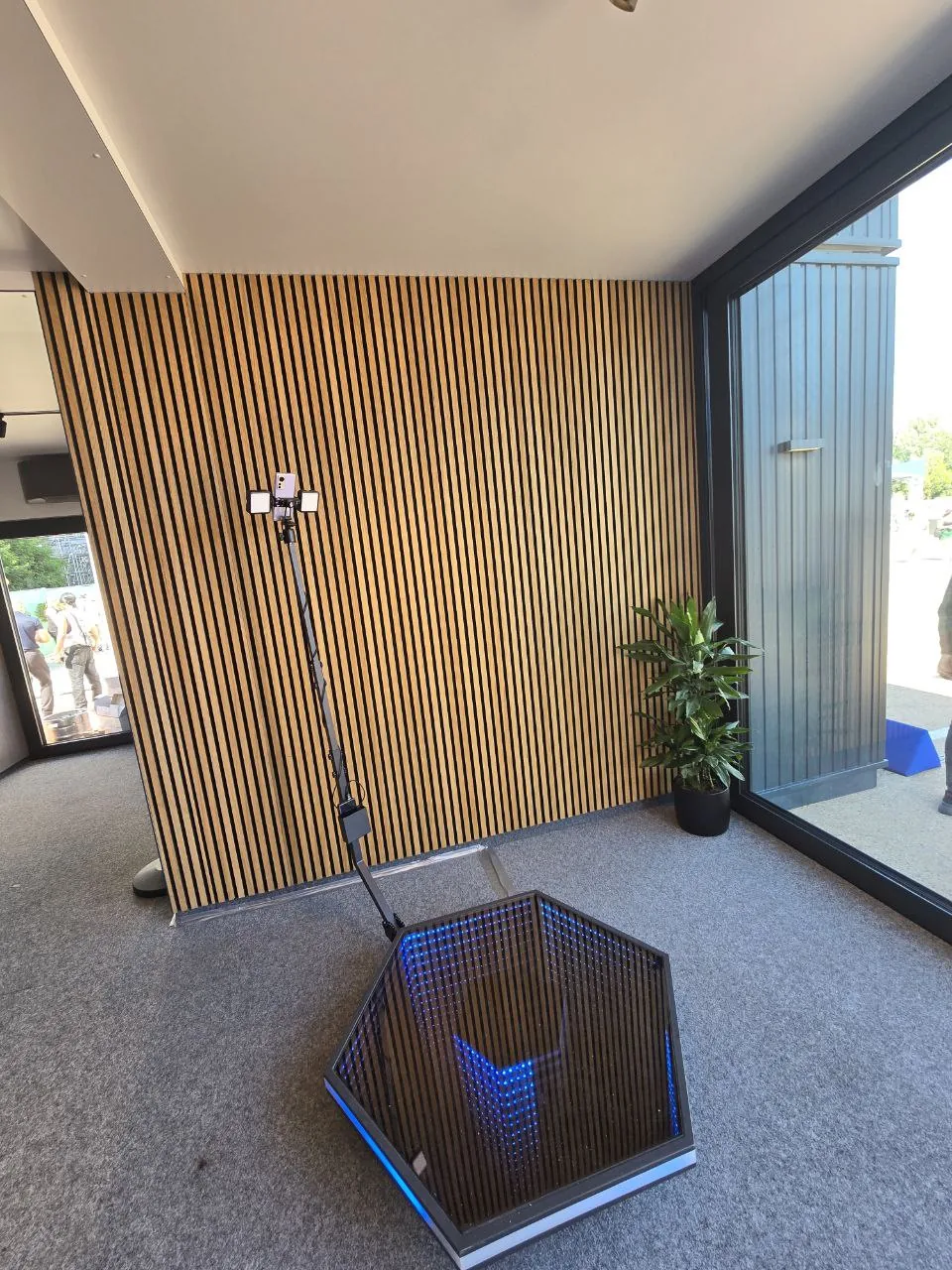 360° VideoBox im BMW Container beim Lido Sounds Linz