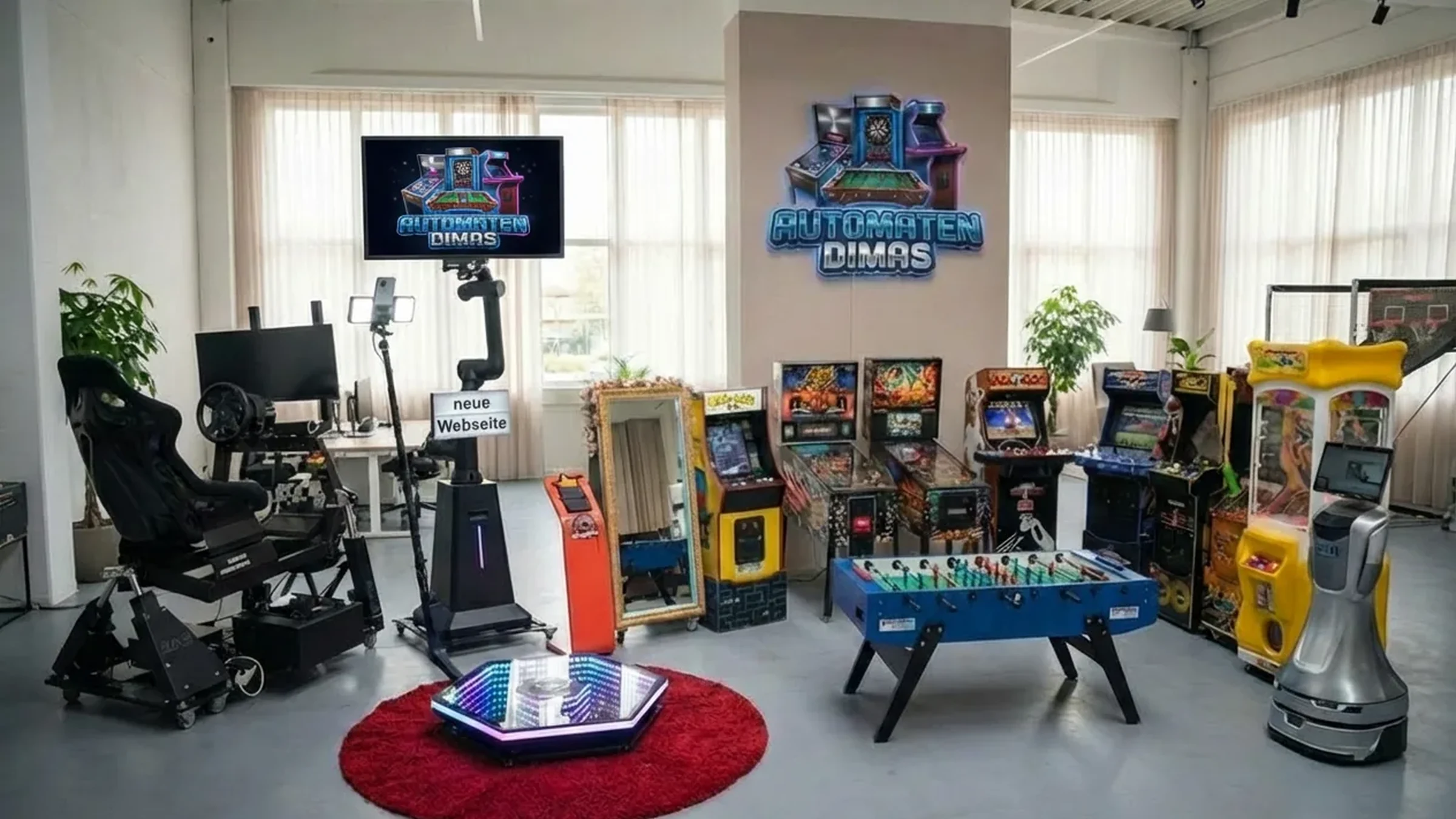 Spielautomaten für Events mieten